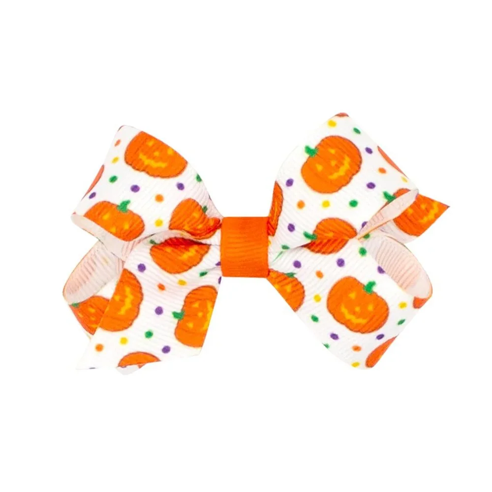 Mini Halloween Hair Bows Clips Hairbands Girls Accessories Set